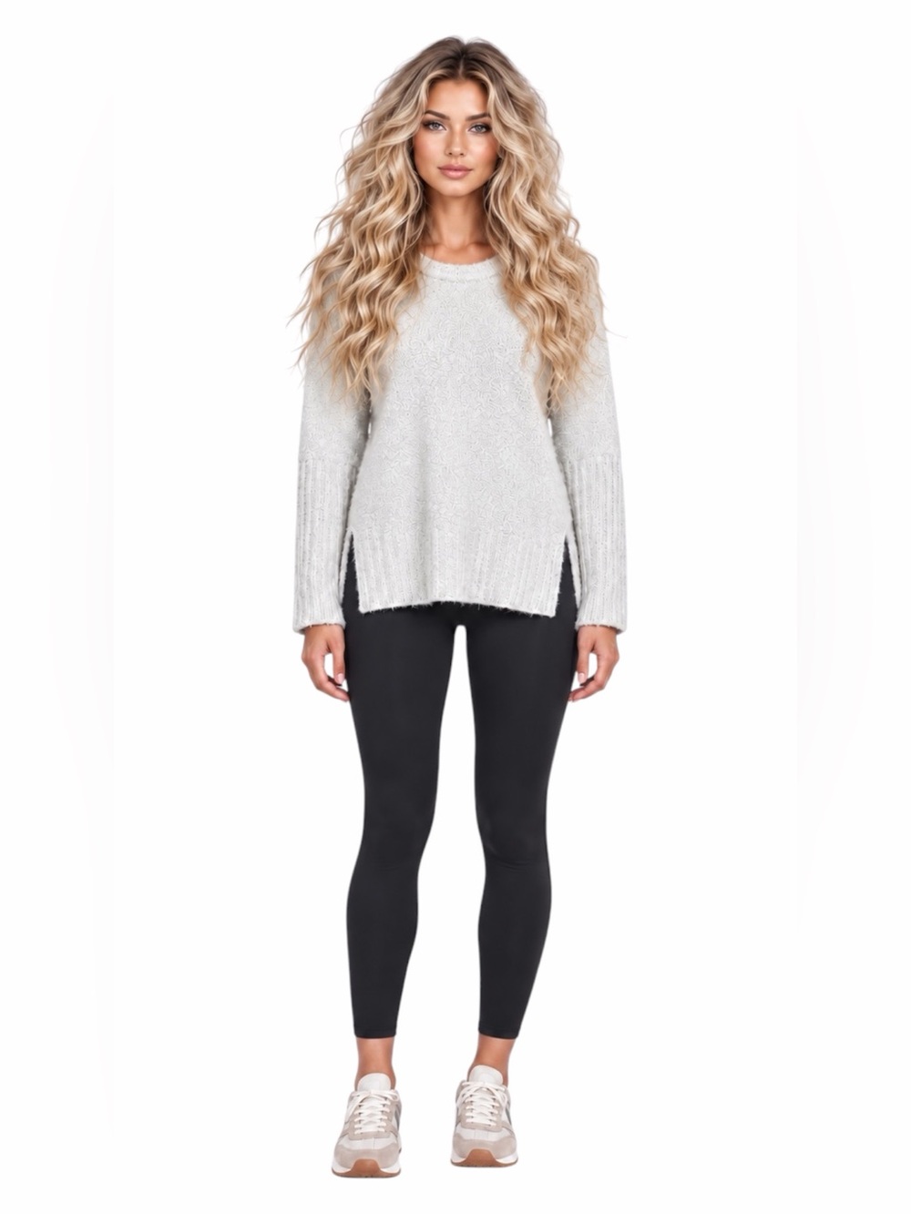 Anthropologie | Sleeping on Snow - Lavinia Alpaca Wool Sweater – Gray – Sz. XS
